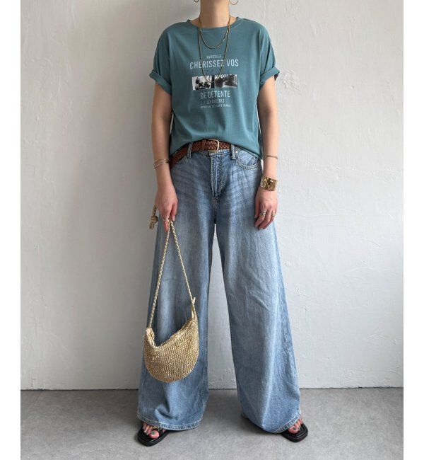Lbc with Life「【接触冷感】フォトロゴTシャツ」|Tシャツ・カットソー|