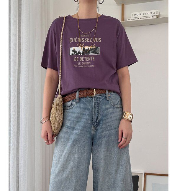 Lbc with Life「【接触冷感】フォトロゴTシャツ」|Tシャツ・カットソー|