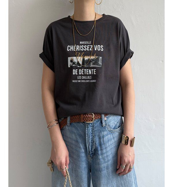Lbc with Life「【接触冷感】フォトロゴTシャツ」|Tシャツ・カットソー|