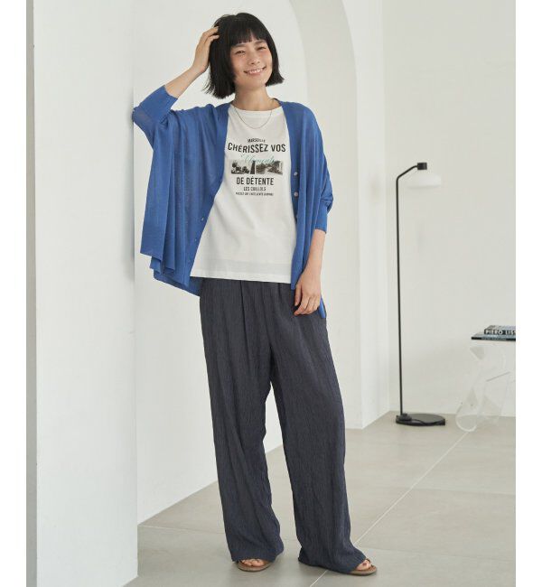 Lbc with Life「【接触冷感】フォトロゴTシャツ」|Tシャツ・カットソー|