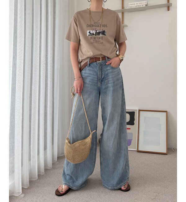 Lbc with Life「【接触冷感】フォトロゴTシャツ」|Tシャツ・カットソー|
