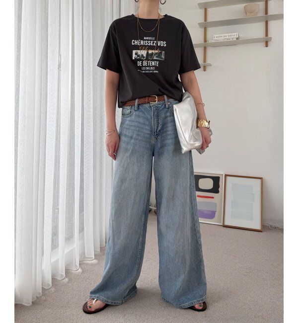 Lbc with Life「【接触冷感】フォトロゴTシャツ」|Tシャツ・カットソー|