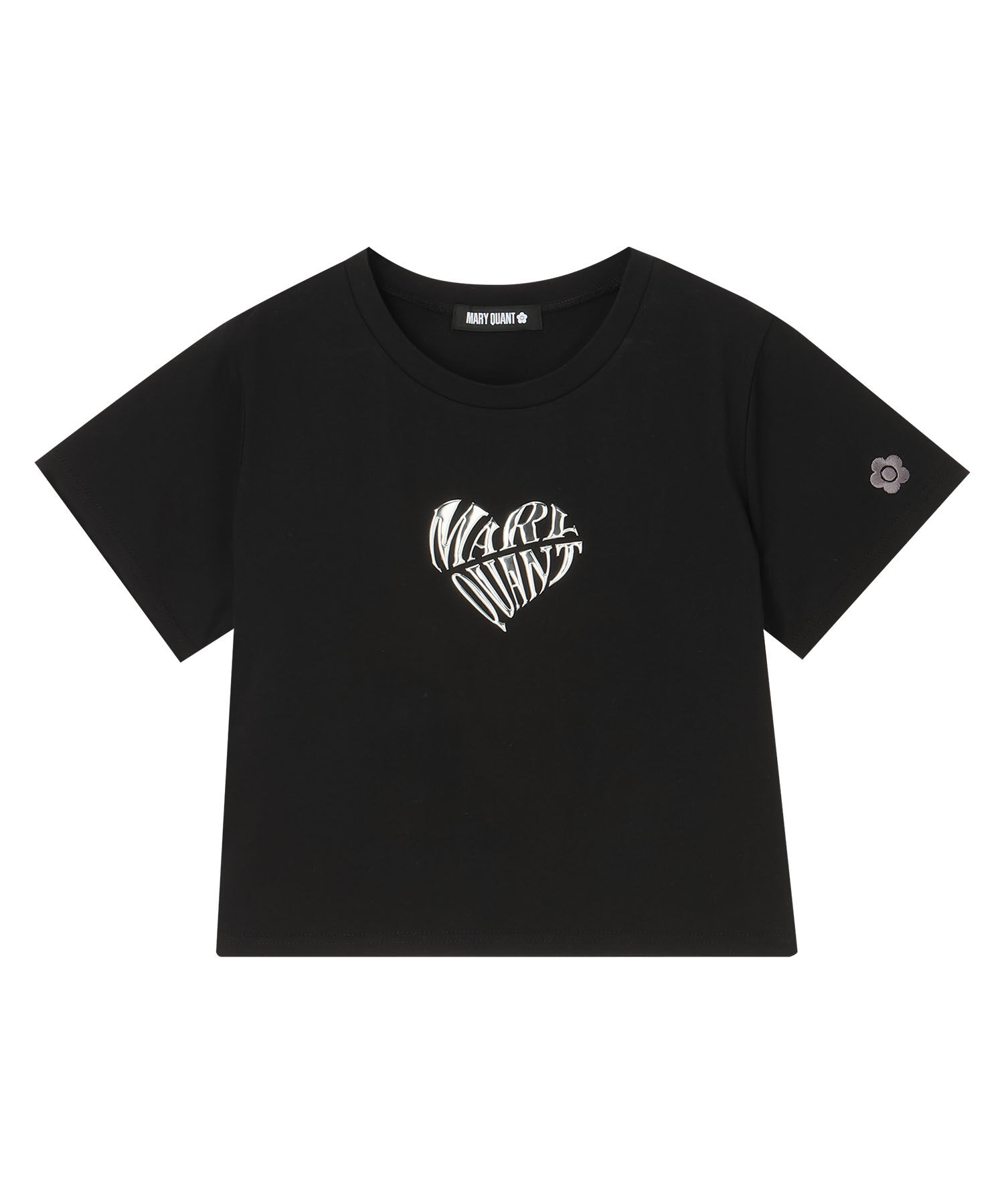 MARY QUANT「メタリックプリント Tシャツ」|Tシャツ・カットソー|