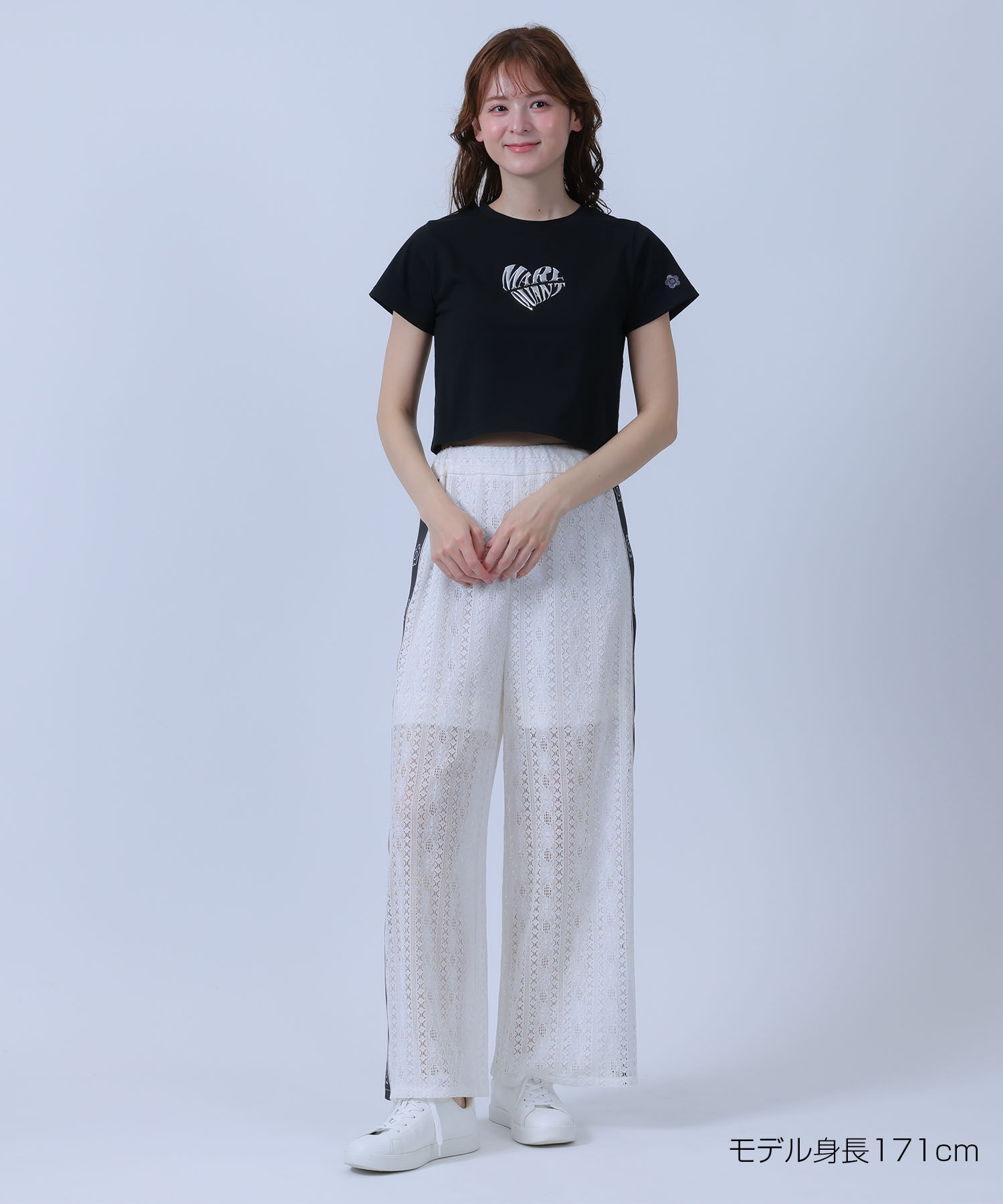 MARY QUANT「メタリックプリント Tシャツ」|Tシャツ・カットソー|