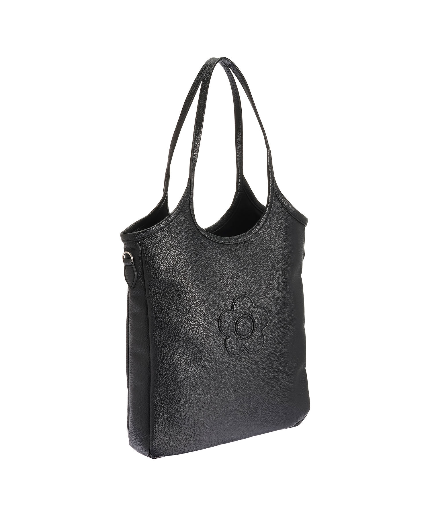 MARY QUANT「デイジーパッチシュリンク トート」|トートバッグ|