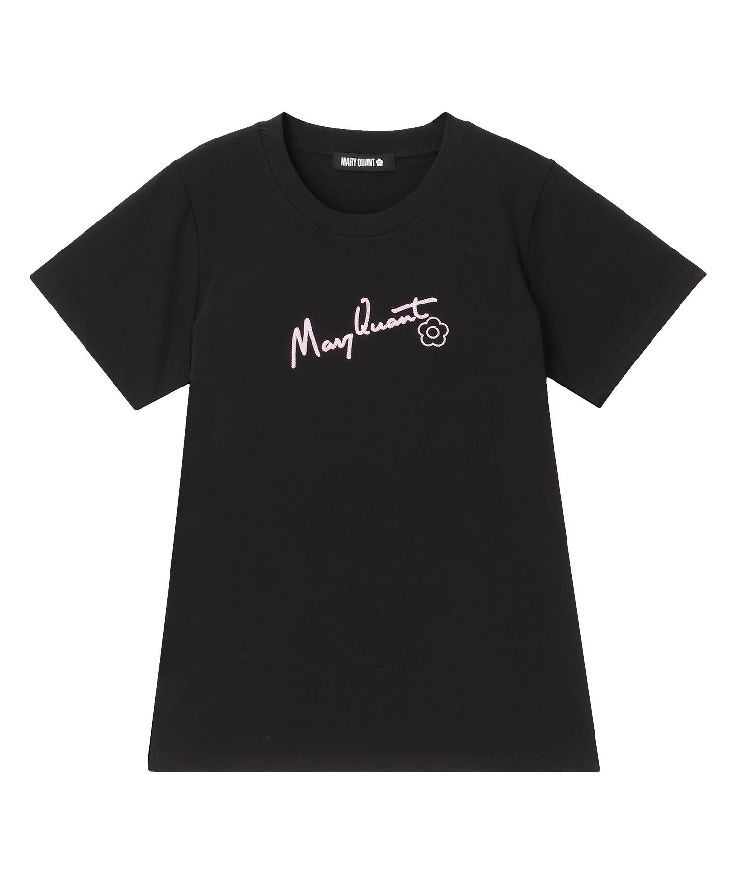 MARY QUANT「チェーンステッチ Tシャツ」|Tシャツ・カットソー|