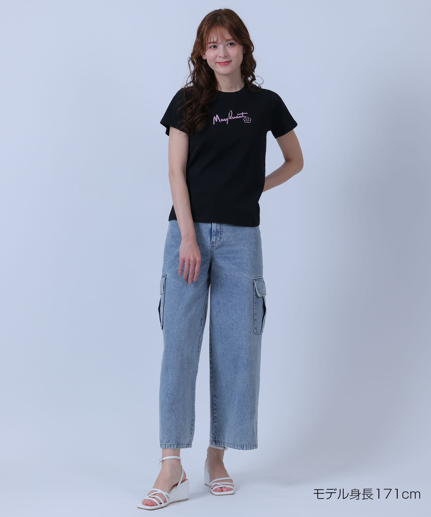 MARY QUANT「チェーンステッチ Tシャツ」|Tシャツ・カットソー|