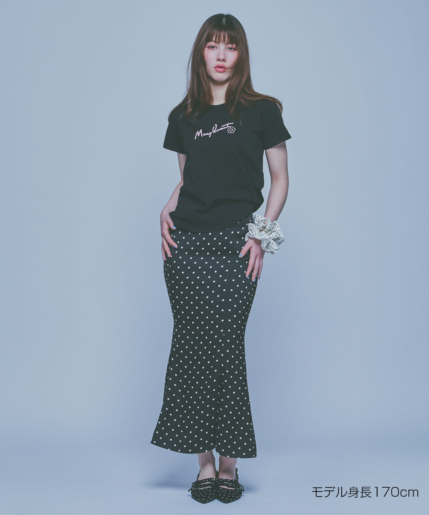 MARY QUANT「チェーンステッチ Tシャツ」|Tシャツ・カットソー|
