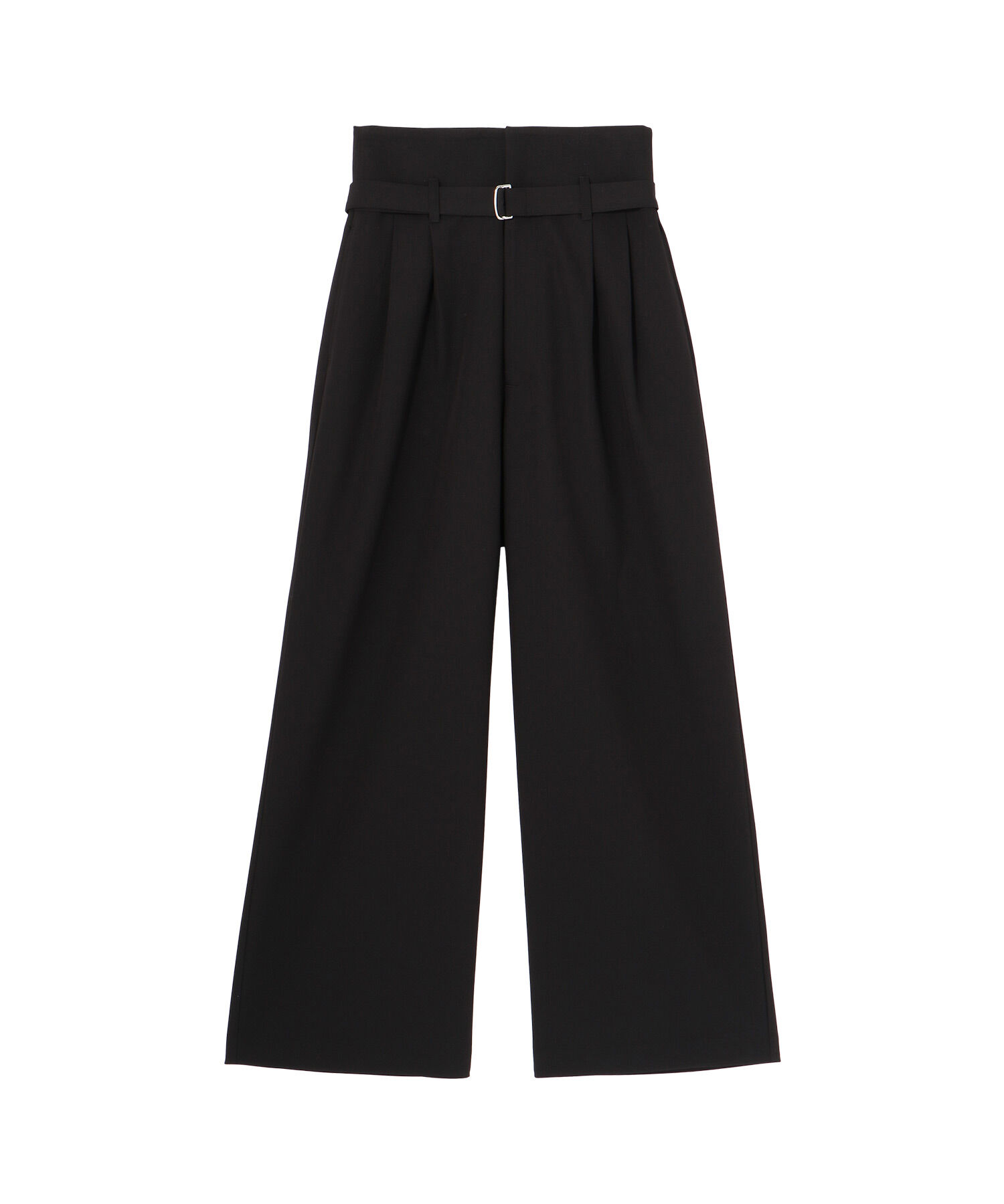 MARY QUANT「タックワイド パンツ」|スラックス|