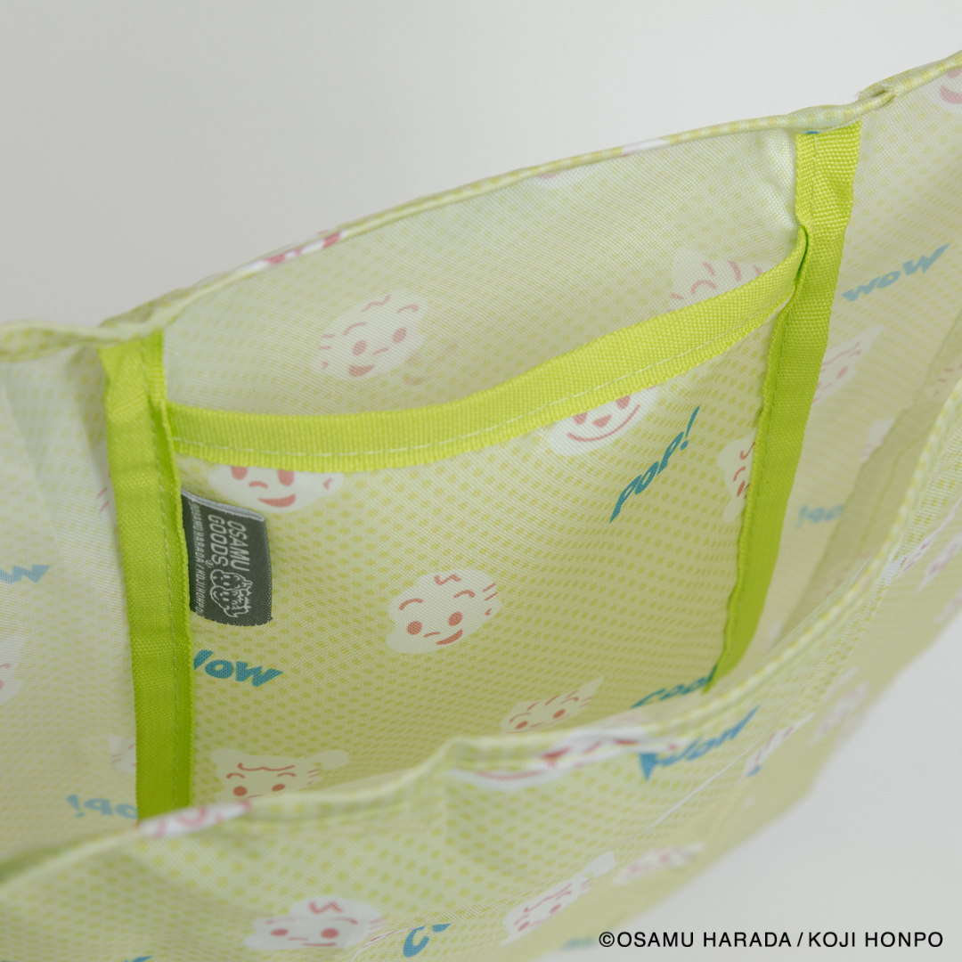  「OSAMU GOODS POP ショッピングバッグS」|エコバッグ|