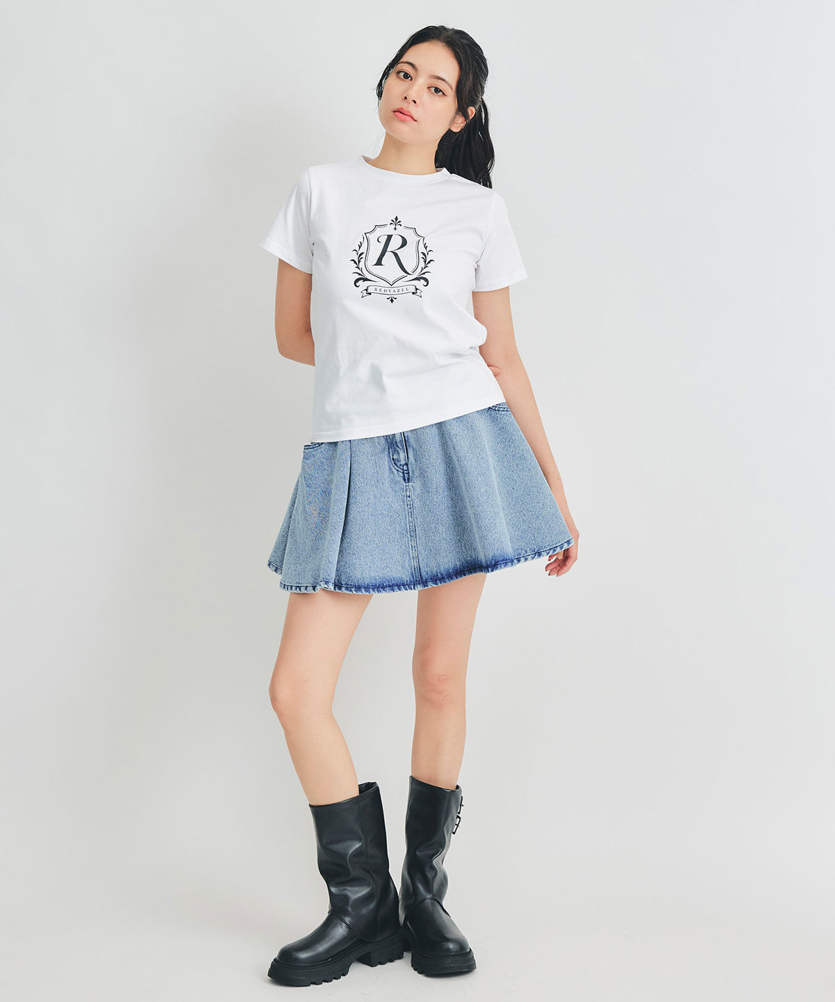 REDYAZEL「エンブレムロゴTシャツ」|Tシャツ・カットソー|