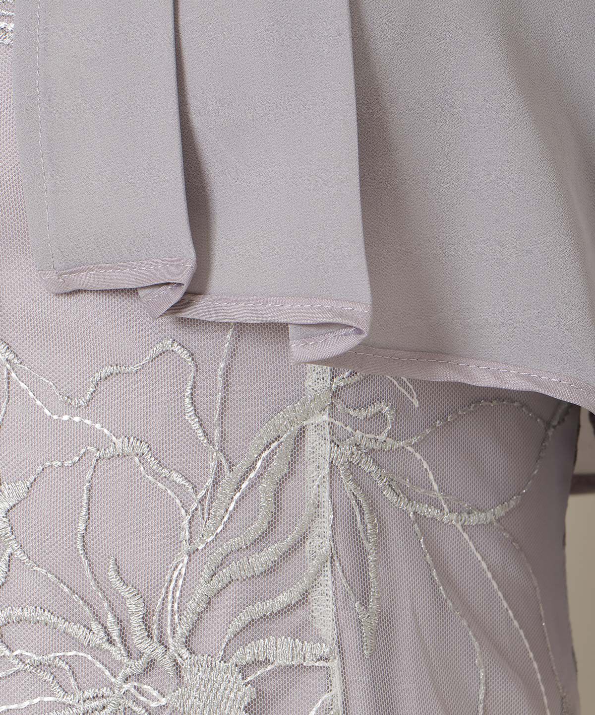 WILLSELECTION「フロントスリットフレアブラウス&times;フレアレースキャミワンピース」|ドレス|