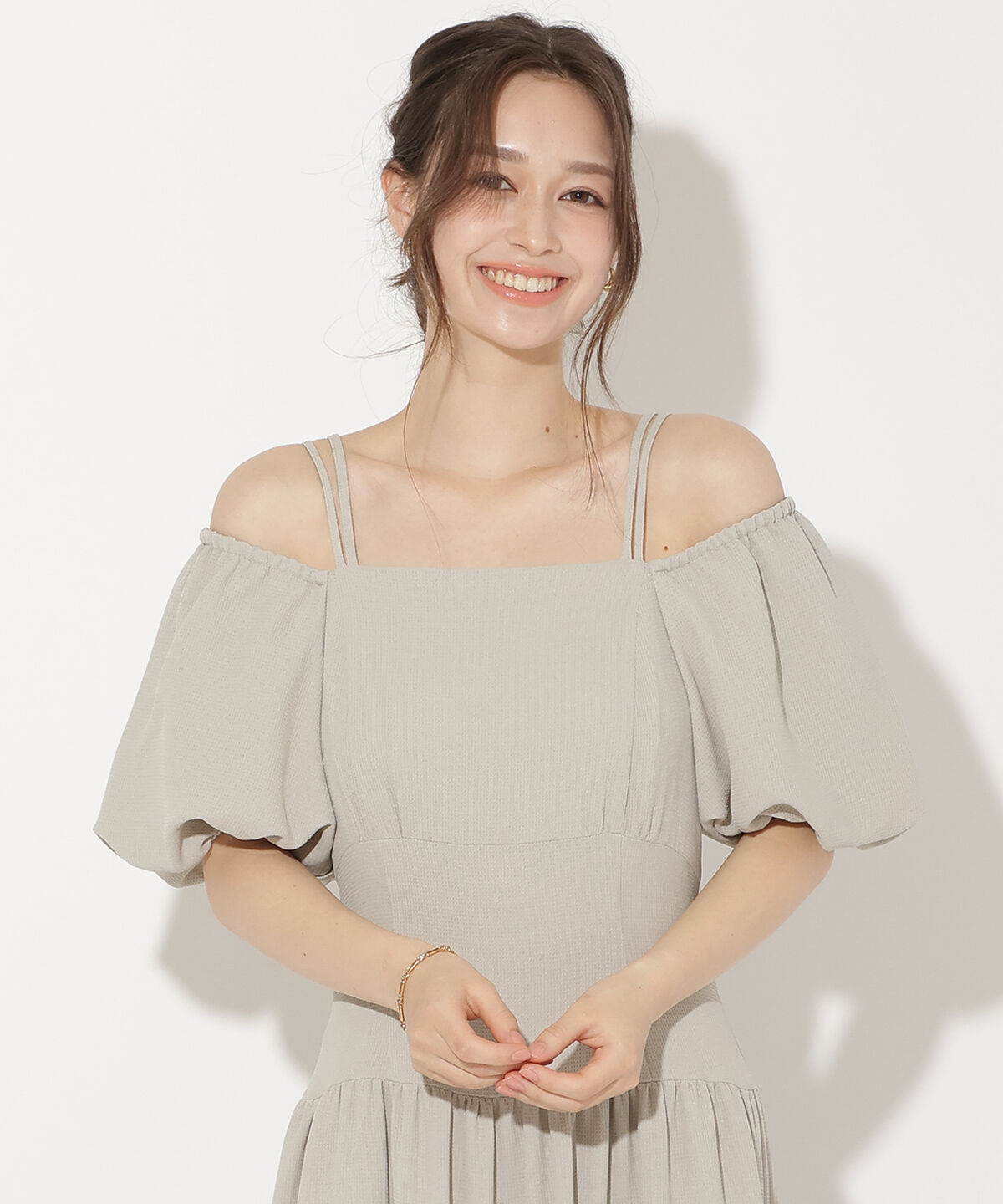 WILLSELECTION「2WAYスリーブティアードワンピース」|ワンピース|