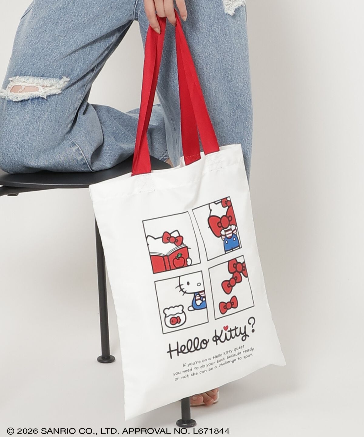 WILLSELECTION「WILLSELECTION&times;HELLO KITTY トートバッグ」|トートバッグ|