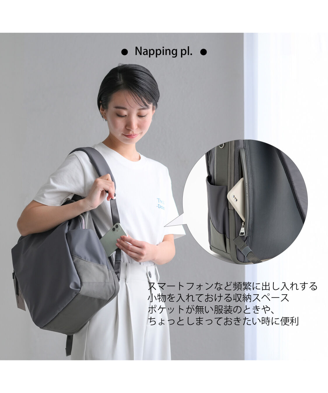 W&.Day/Night「W&.Day/Night/ダブルアンドデイナイト ポルク スクエアリュック 14.0インチPCサイズ 15237」|リュック|