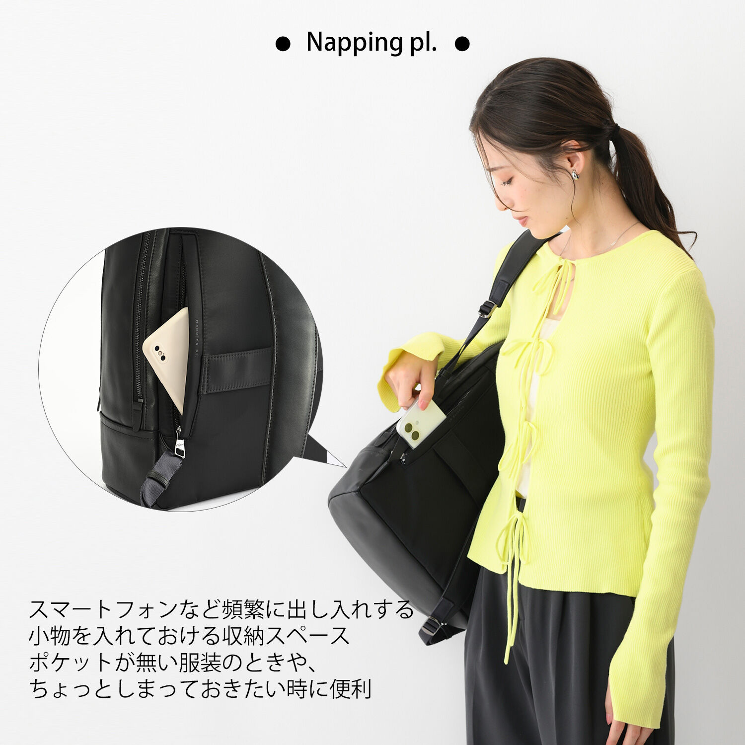 W&.Day/Night「本革 リュックサック W&.Day/Night ピルクエット レザーリュック A4サイズ 13.3インチPC収納 19011」|リュック|