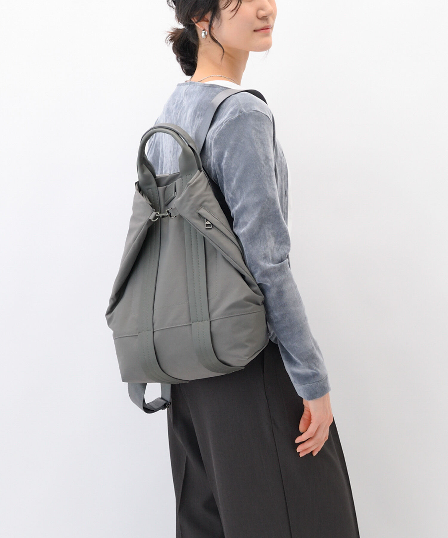 W&.Day/Night「W&.Day/Night ダブルアンドデイナイト レポ 2WAYトートリュックA4サイズ 19171」|トートバッグ|