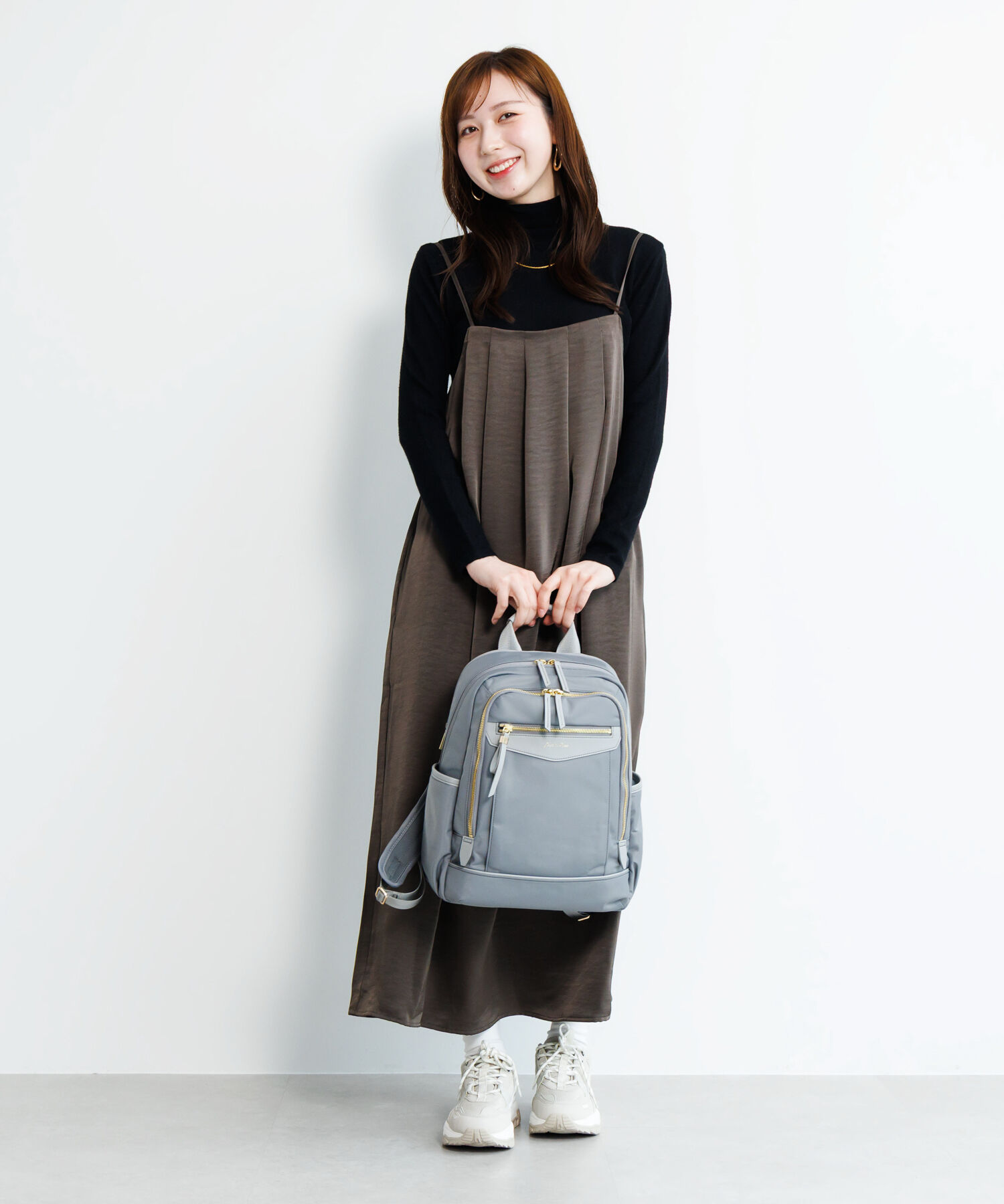 「Jewelna Rose/ジュエルナローズ リラ リュックサック  A4サイズ 13.3インチ収納 背面メッシュ 16361 バッグ」|リュック|