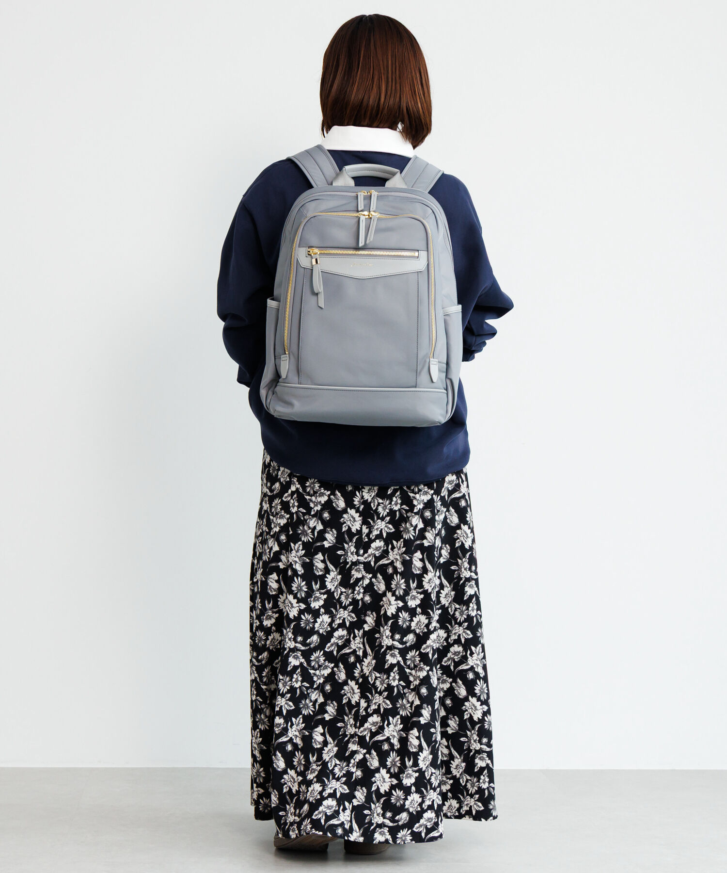  「Jewelna Rose/ジュエルナローズ リラ リュックサック  A4サイズ 14インチ収納 背面メッシュ 16362 バッグ」|リュック|