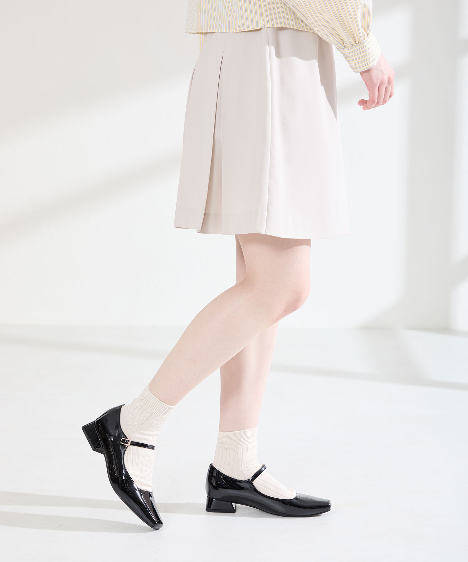 ORiental TRaffic「●2026春夏新作●スクエアトゥ メリージェーン パンプス /61121」|パンプス|