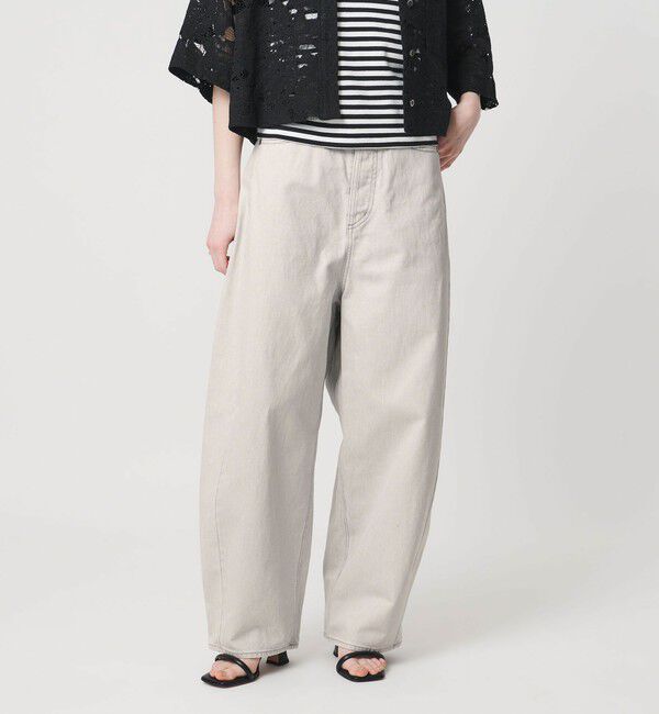 UNITED ARROWS「＜SACRA＞カービー デニムパンツ」|デニム|LT.GRAY