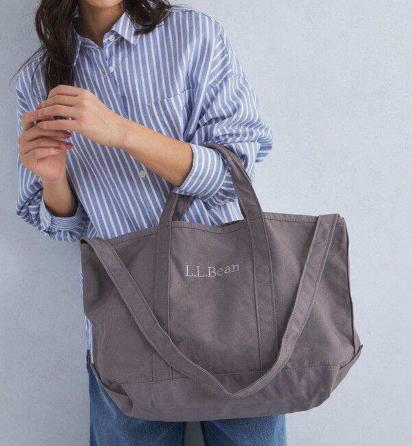UNITED ARROWS green label relaxing「【別注】＜L.L.Bean＞グローサリー トートバッグ」|トートバッグ|LT.GRAY