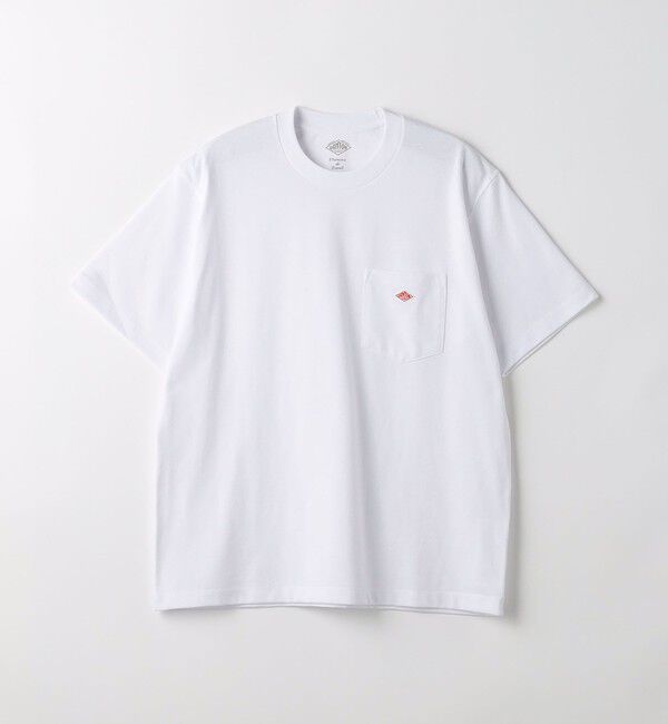 UNITED ARROWS green label relaxing「＜DANTON＞ロゴ ポケット ソリッド Tシャツ」|Tシャツ・カットソー|