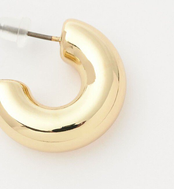 UNITED ARROWS green label relaxing「【WEB限定】チューブ ライン フープピアス 2」|ピアス|
