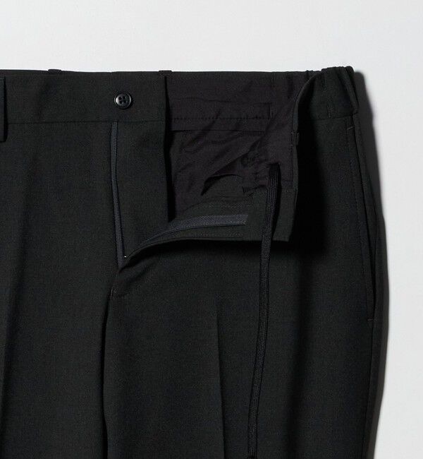 UNITED ARROWS green label relaxing「A+ ポリエステル シャークスキン スタンダード イージー セットアップ パンツ スラックス -ウォッシャブル」|スラックス|