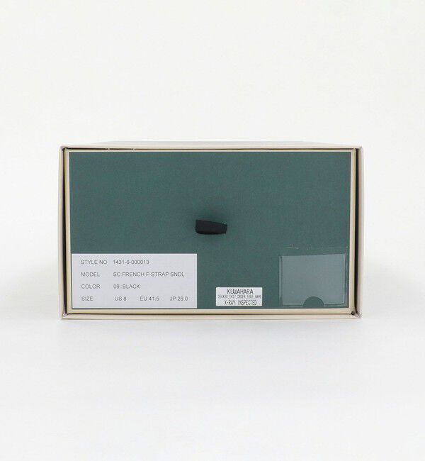 BEAUTY&YOUTH UNITED ARROWS「フレンチ F-ストラップ サンダル」|サンダル|