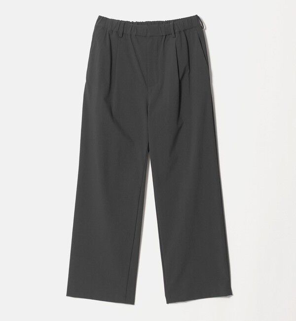 BEAUTY&YOUTH UNITED ARROWS「360&deg;MASTER 1プリーツ ストレート イージーパンツ NO.8 セットアップ対応 撥水 ストレッチ ウォッシャブル」|チノ|