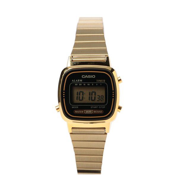 BEAMSBOY「CASIO / デジタルゴールド ミニ」|クロック・置時計|