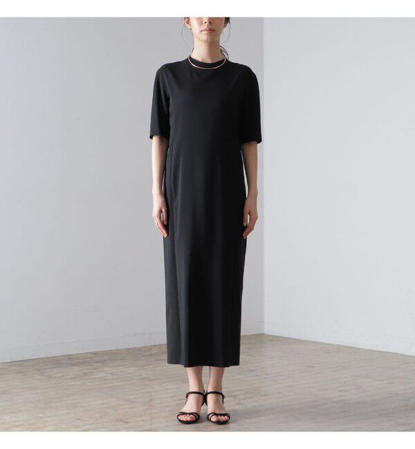 Demi-Luxe BEAMS 「AK+1 / スーパーブラック ワンピース」|ワンピース|