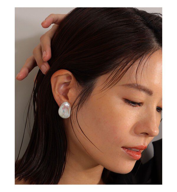 Demi-Luxe BEAMS 「jour couture / mirror.02 イヤリング」|その他|