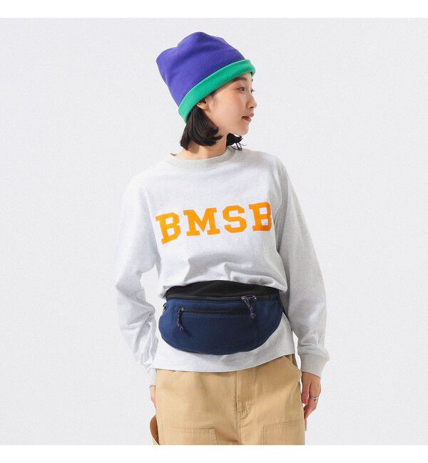 BEAMSBOY「【別注】Champion / BOYロゴ リンガーTシャツ」|Tシャツ・カットソー|HEATHER_GRAY