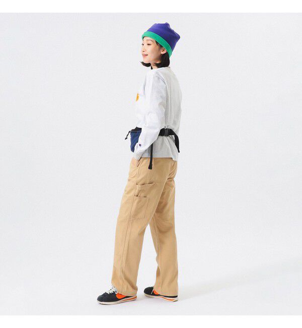 BEAMSBOY「【別注】Champion / BOYロゴ リンガーTシャツ」|Tシャツ・カットソー|