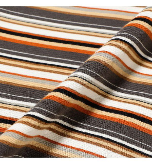 BEAMS PLUS「Pocket Tee Multi Stripe Tee」|Tシャツ・カットソー|