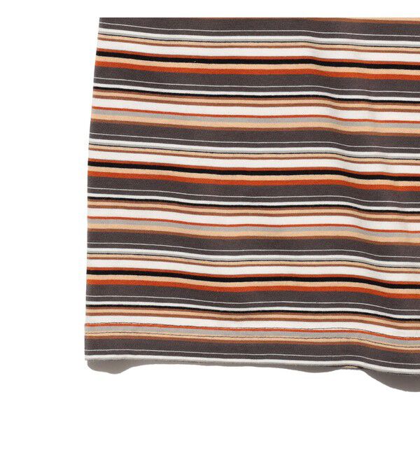 BEAMS PLUS「Pocket Tee Multi Stripe Tee」|Tシャツ・カットソー|