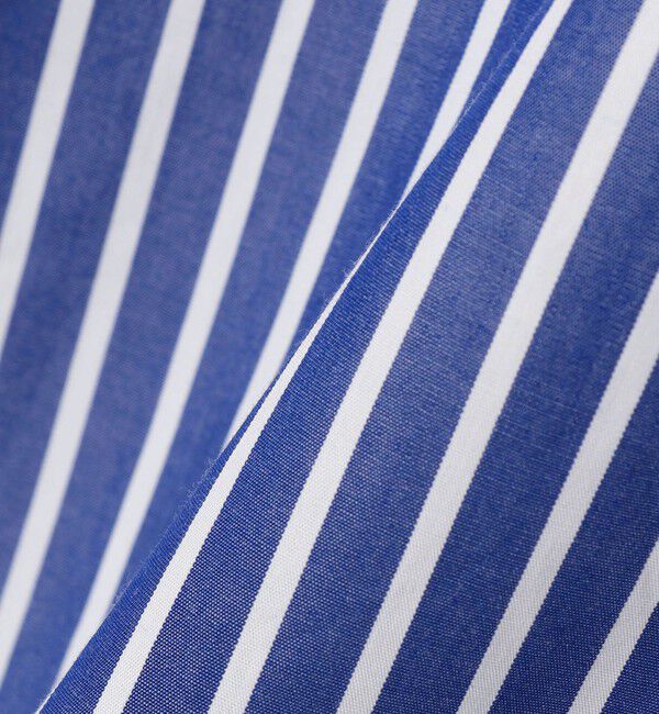 SHIPS any「SHIPS any:〈洗濯機可能〉ストライプ / ソリッド リラックス バンドカラー シャツ 26AW◆」|シャツ・ブラウス|