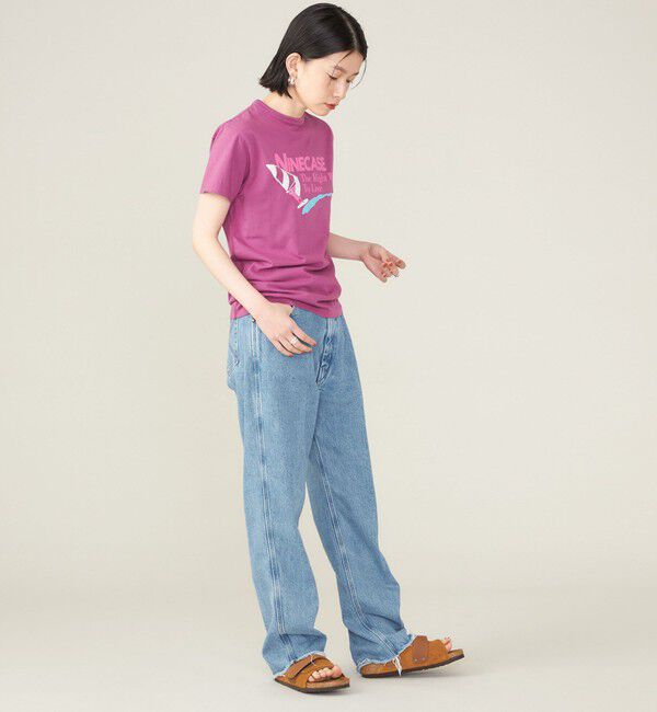 SHIPS for women「SHIPS NINE CASE:〈手洗い可能〉カットオフ デニム◇」|デニム|