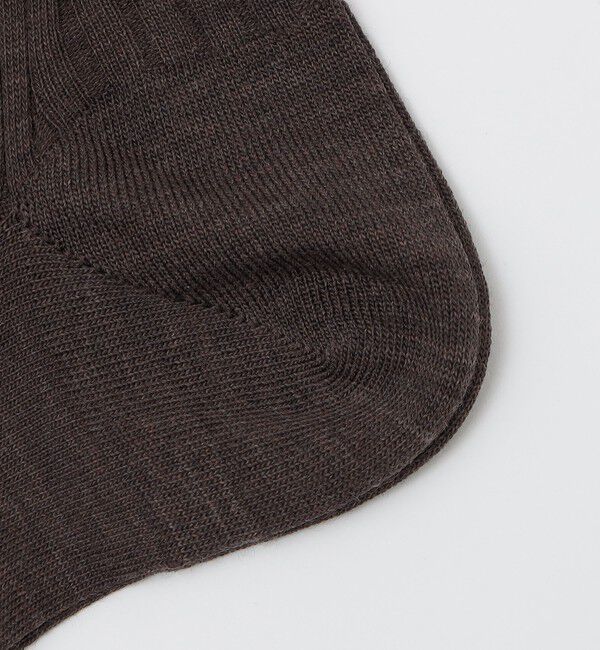 SHIPS「PANTHERELLA: LABURNUM リブ ソックス」|ソックス|