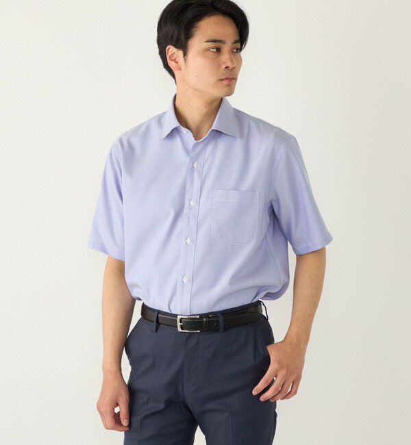 SHIPS Colors 「SHIPS Colors:SMART TECH(R) ノーアイロン セミワイドカラー シャツ」|シャツ・ブラウス|