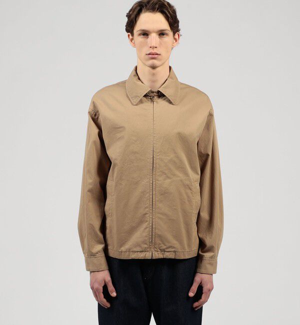 TOMORROWLAND MENS「コットンツイル ジップアップブルゾン SONDRIO」|ブルゾン・スタジャン|