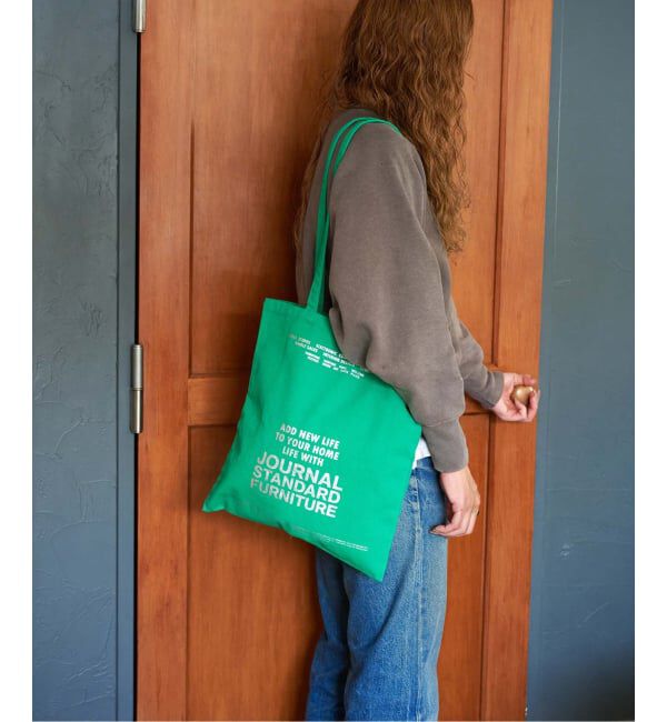 journal standard Furniture「JSF TOTE CANVAS　トートバッグ」|トートバッグ|グリーン B