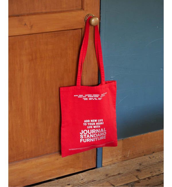 journal standard Furniture「JSF TOTE CANVAS　トートバッグ」|トートバッグ|レッド A