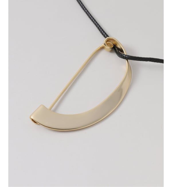 Plage「《追加予約》JAMIRAY / ジャミレイ MODERN CURVE PIN ネックレス 2」|ネックレス|