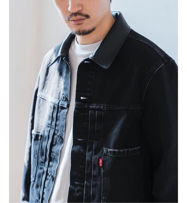 EDIFICE「Levi&rsquo;s(リーバイス) 別注 2nd Type トラッカー ジャケット」|デニムジャケット|
