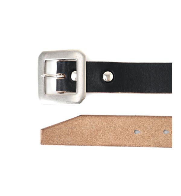 JOURNAL STANDARD relume「Button Works / ボタンワークス 別注 ヴィンテージ スクエアバックル ベルト」|ベルト|