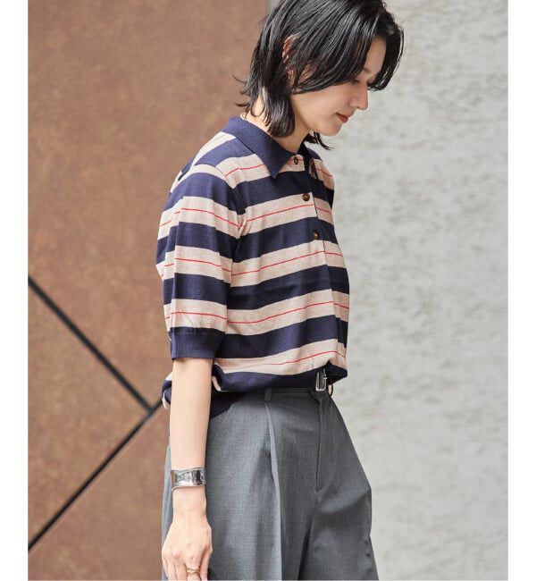 JOURNAL STANDARD「ウォッシャブル ポロシャツ」|ニット・セーター|