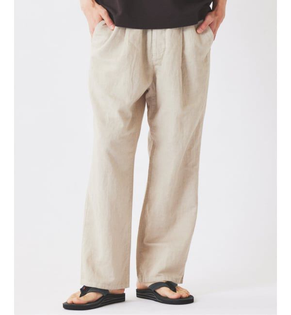 JOURNAL STANDARD relume「European Flax / ヨーロピアンフラックス ガーメントダイ リネン イージーパンツ」|その他|
